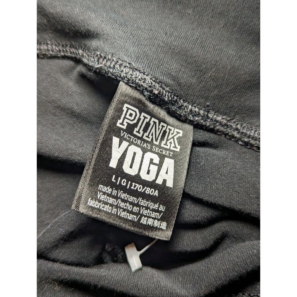 Pink by Victoria’s Secret Leggings Yoga Pants Women’s Large Workout Black 170/80 - Picture 8 of 14